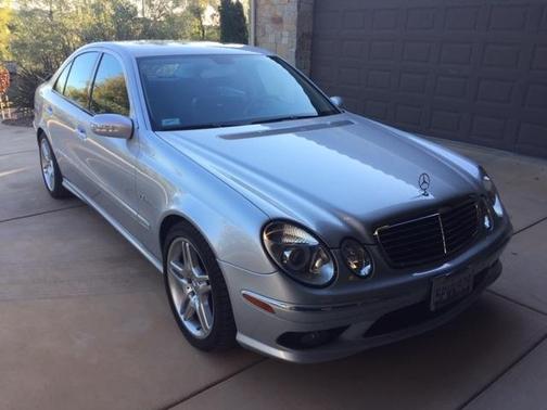 Silver 2006 Mercedes-Benz E-Class E55 AMG