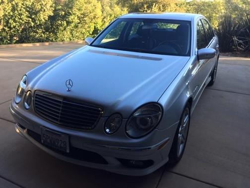 Silver 2006 Mercedes-Benz E-Class E55 AMG