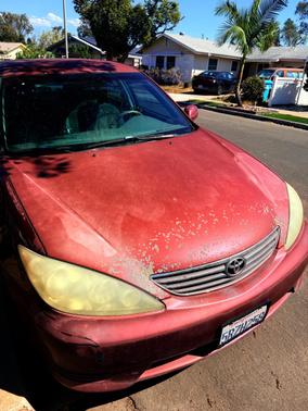 Red 2006 Toyota Camry LE