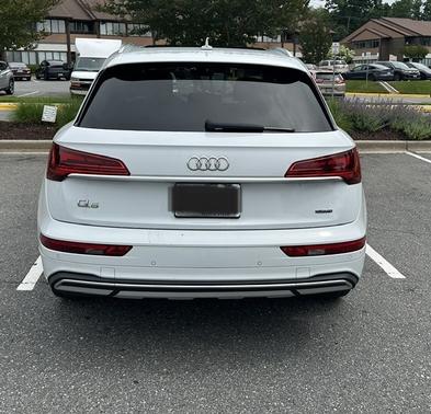 White 2021 Audi Q5 45 Premium