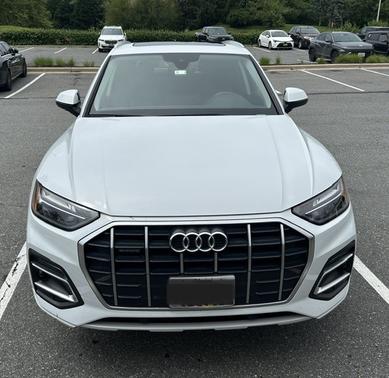 White 2021 Audi Q5 45 Premium