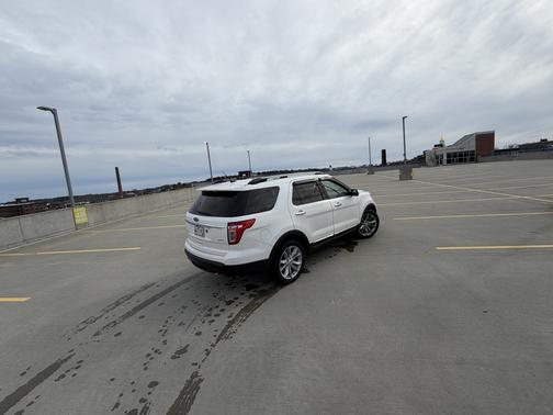White 2014 Ford Explorer Limited