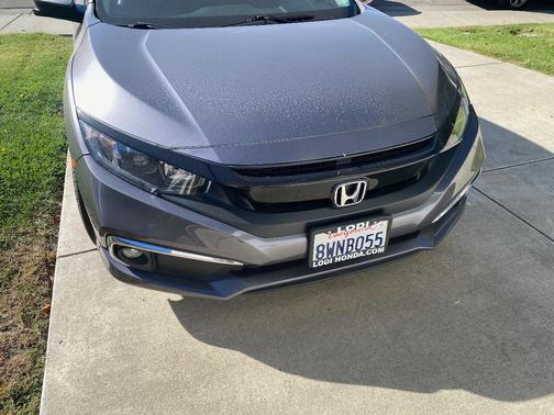 Gray 2021 Honda Civic EX-L