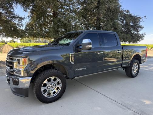 Gray 2021 Ford F-250 King Ranch
