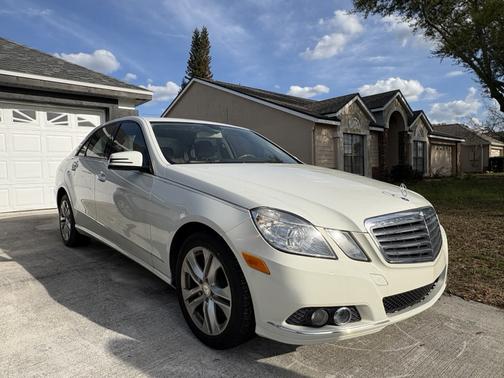 White 2011 Mercedes-Benz E-Class E 350