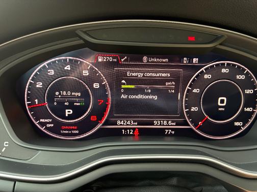 Black 2018 Audi A4 allroad 2.0T Premium