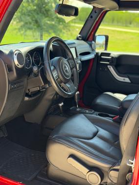 Red 2014 Jeep Wrangler Rubicon