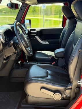 Red 2014 Jeep Wrangler Rubicon