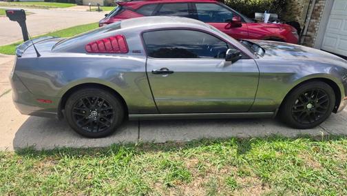 Gray 2014 Ford Mustang V6