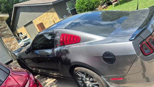 Gray 2014 Ford Mustang V6