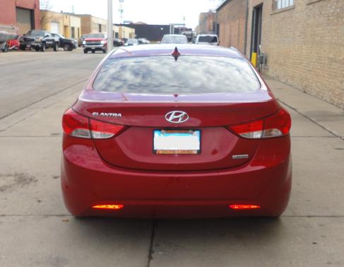 Red 2012 Hyundai ELANTRA Limited