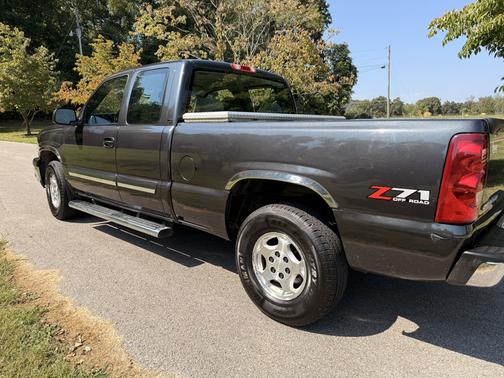 Gray 2003 Chevrolet Silverado 1500 LS Extended Cab