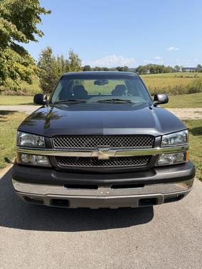 Gray 2003 Chevrolet Silverado 1500 LS Extended Cab