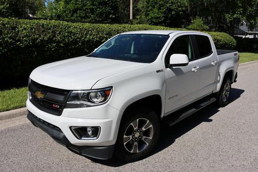 White 2018 Chevrolet Colorado Z71