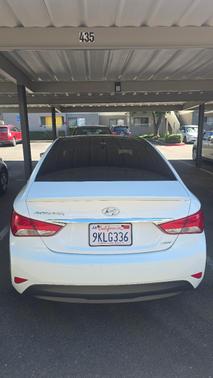 White 2014 Hyundai SONATA Limited