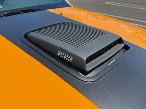 Orange 2007 Ford Mustang GT