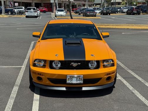Orange 2007 Ford Mustang GT