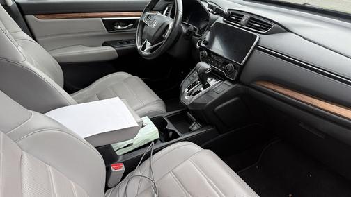 Gray 2019 Honda CR-V EX-L