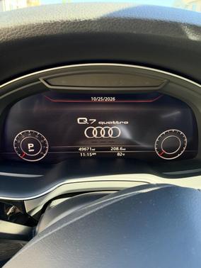 Black 2018 Audi Q7 3.0T Prestige
