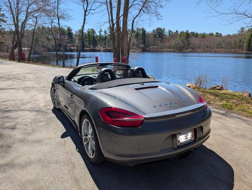 Gray 2015 Porsche Boxster Boxster