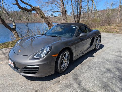 Gray 2015 Porsche Boxster Boxster
