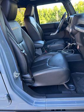 Blue 2015 Jeep Wrangler Unlimited Sahara