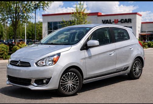 Silver 2015 Mitsubishi Mirage DE