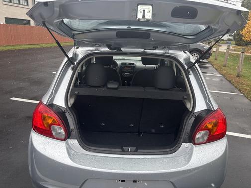 Silver 2015 Mitsubishi Mirage DE