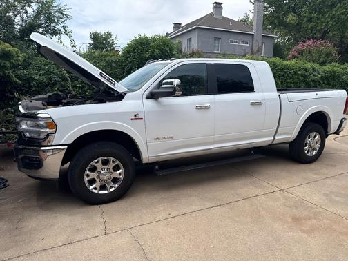White 2022 RAM 3500 Laramie