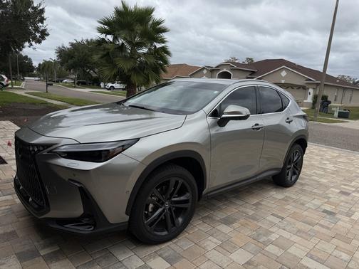 Silver 2025 Lexus NX 450h+ Luxury AWD