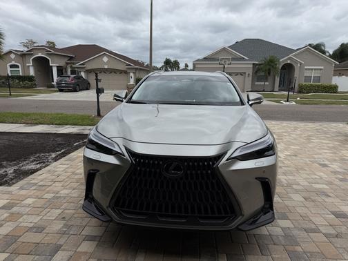 Silver 2025 Lexus NX 450h+ Luxury AWD