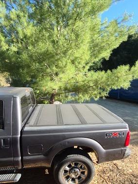 Gray 2011 Ford F-250 Lariat
