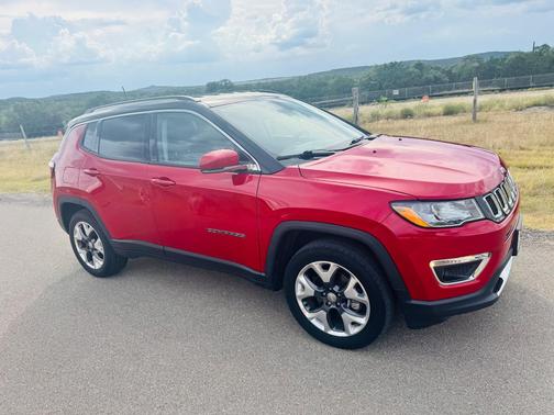 Red 2019 Jeep Compass Limited