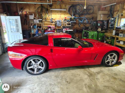 Red 2008 Chevrolet Corvette Base