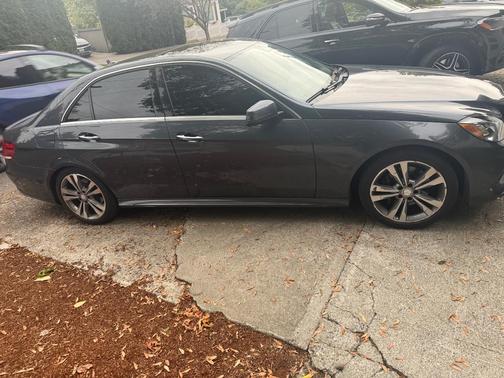 Gray 2014 Mercedes-Benz E-Class E 350 4MATIC
