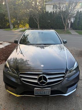 Gray 2014 Mercedes-Benz E-Class E 350 4MATIC