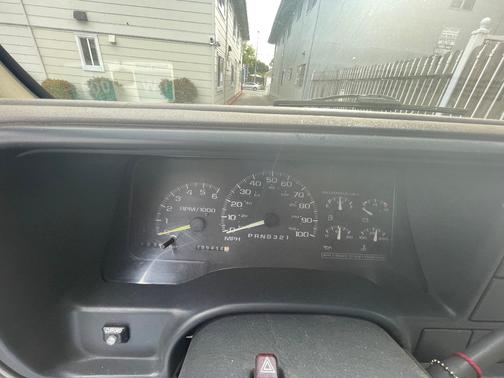 Red 1997 Chevrolet 3500 Crew Cab