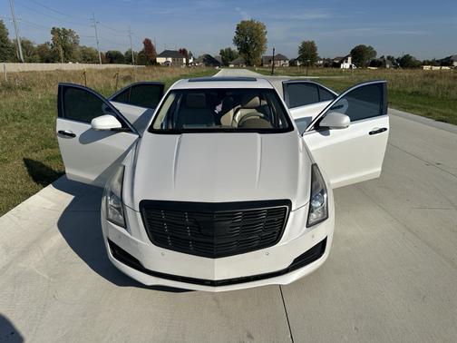 White 2015 Cadillac ATS 2.0L Turbo Luxury