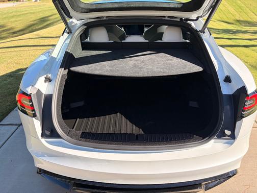 White 2026 Tesla Model S Plaid