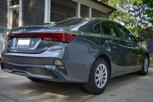 Gray 2024 Kia Forte LX