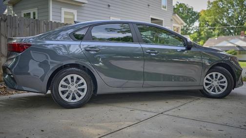 Gray 2024 Kia Forte LX
