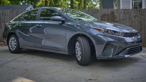 Gray 2024 Kia Forte LX