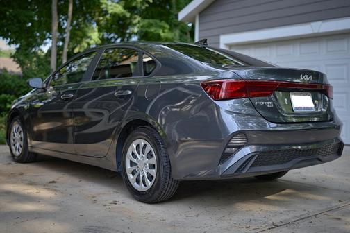 Gray 2024 Kia Forte LX