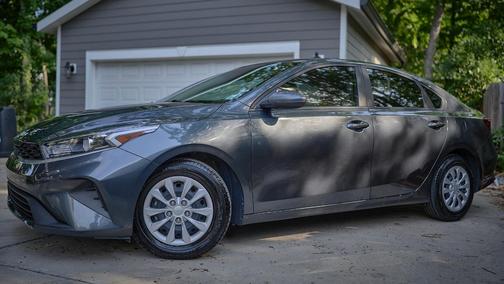 Gray 2024 Kia Forte LX