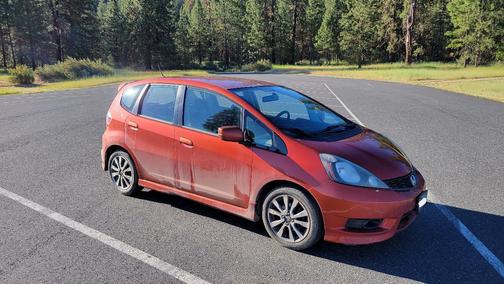 Orange 2012 Honda Fit Sport