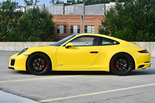 Yellow 2019 Porsche 911 911 Carrera GTS