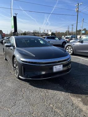 Gray 2022 Lucid Air Grand Touring