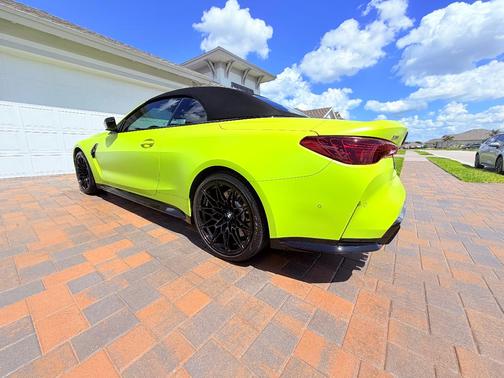 Yellow 2025 BMW M4 Competition xDrive
