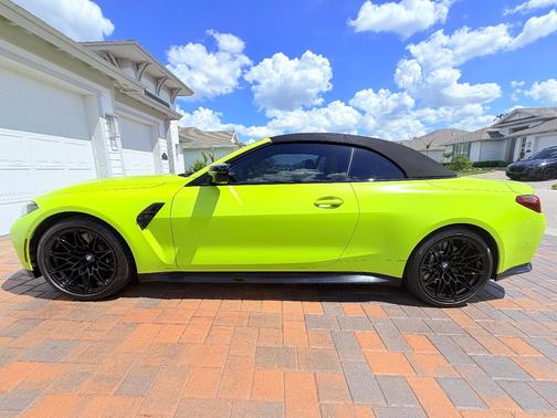 Yellow 2025 BMW M4 Competition xDrive