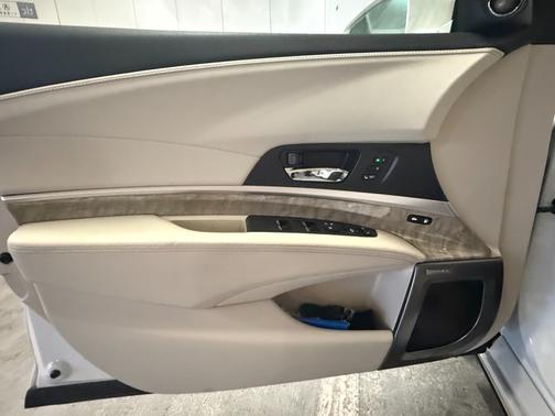 White 2019 Acura RLX Sport Hybrid Advance Package